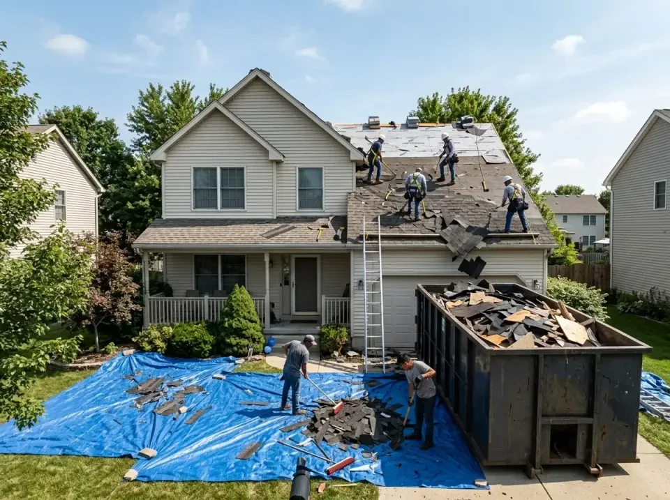 roof-replacement-debris-remova-004 — frequently asked questions, Cheapest Dumpster Rentals in Iowa Park, TX